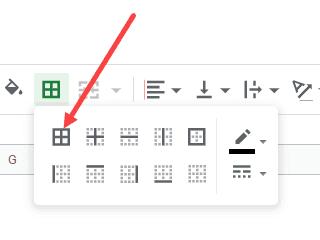 Hướng dẫn cách ẩn đường lưới trong Google Sheets
